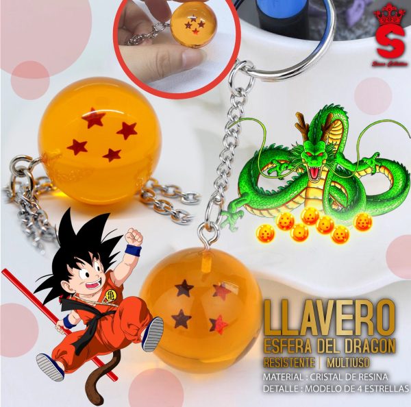 LLAVERO ESFERA DEL DRAGÓN