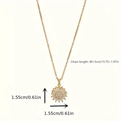 COLLAR GIRASOL GIRATORIO