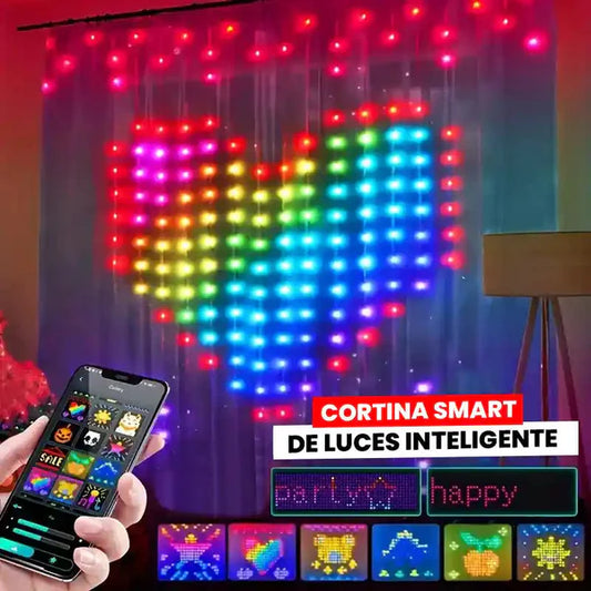 LED LUCES CORTINA INTELIGENTES