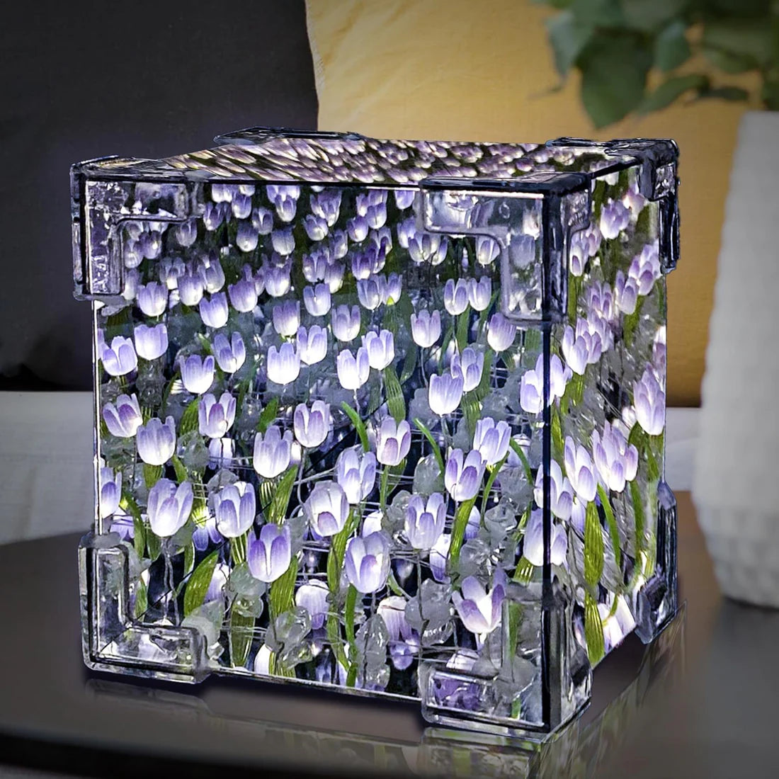 LAMPARA DE TULIPANES